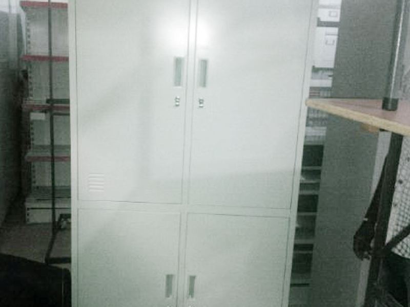 Silver Metal File Storage