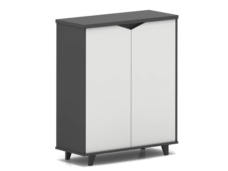 White and Grey Storage