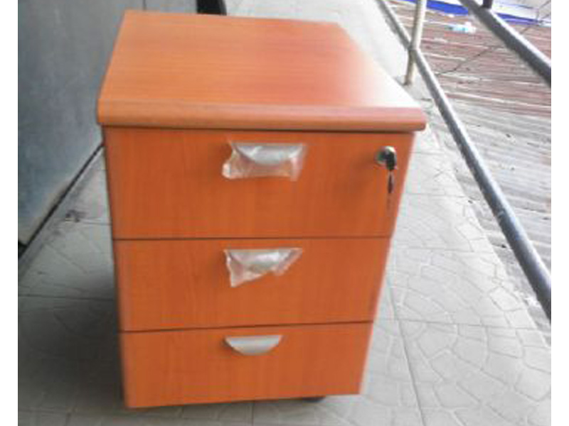3 Layers Brown Storage Drawers