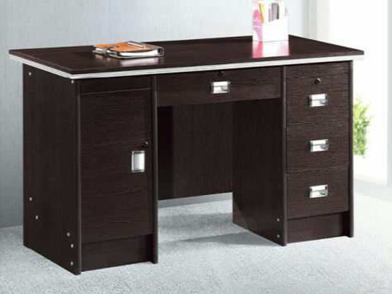 Dark Brown Budget Table