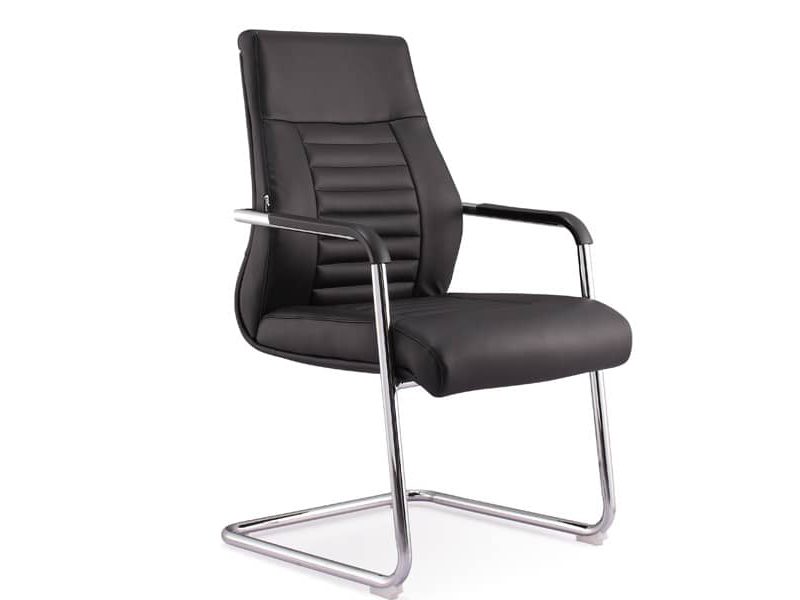 Dark Tan Low Back Executive Visitor's Chair
