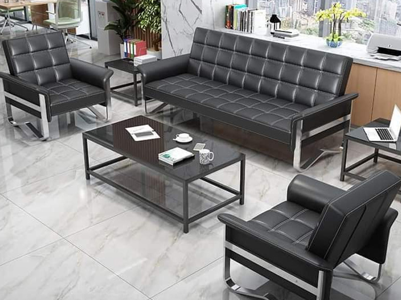 Dark Grey Executive Lounge Chair