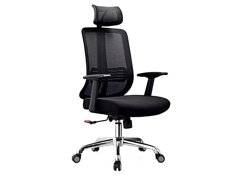 Gray Mesh Back Executive Swivel Chair