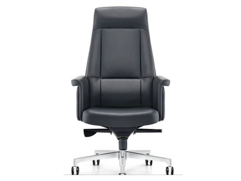 High Back Leather Swivel Chair