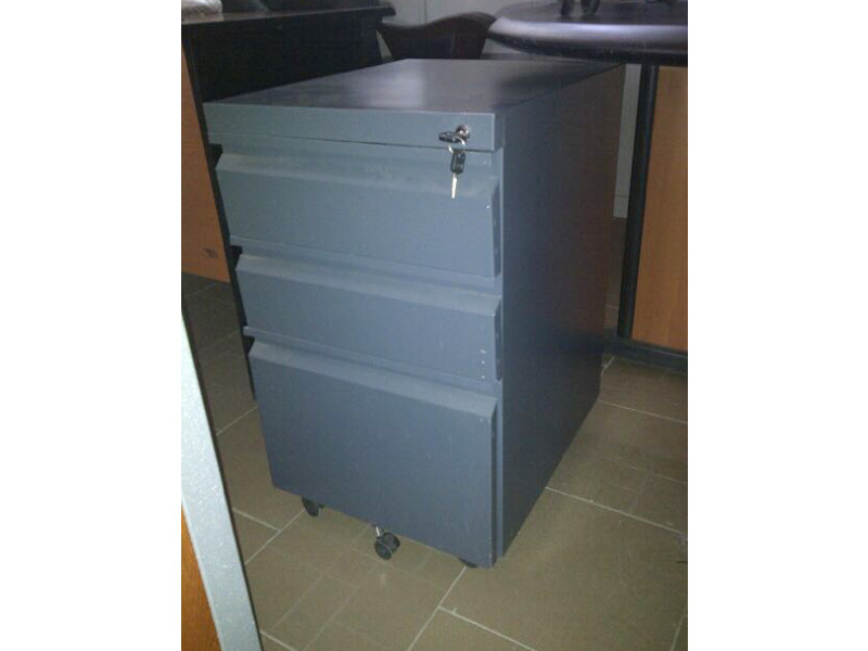 Silver Metal File Storage